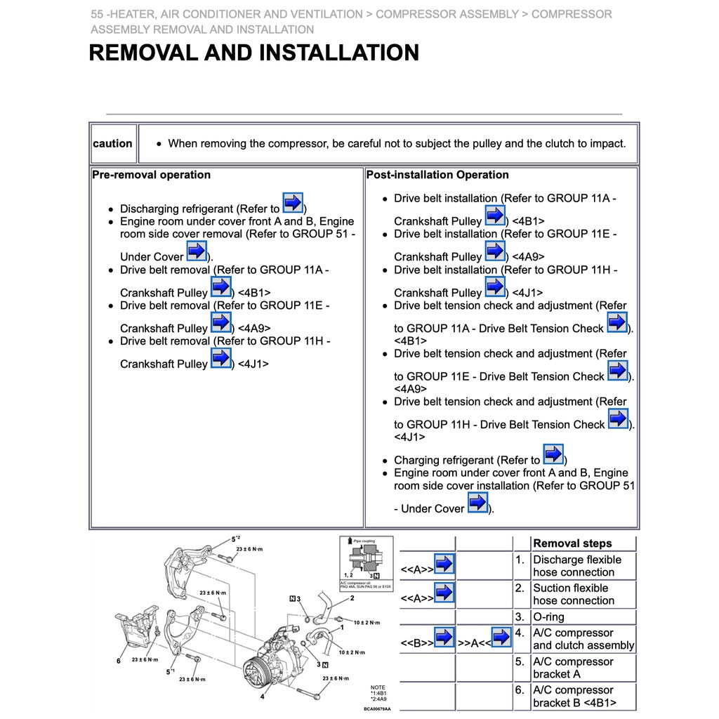 ASX Mitsubishi ASX 2020-2022 Full Manual Set – Repair & Maintenance Manual - page 6