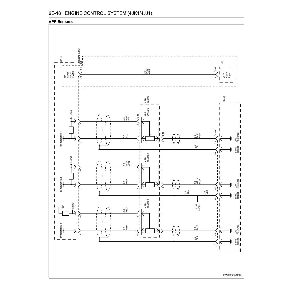 Isuzu Engine 4JJ1 Workshop Repair Manual / Isuzu D-MAX - page 7