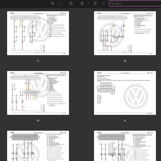VW POLO MK4 9N 2001-2009 Full Manual Set – Repair & Maintenance Manual - page 5