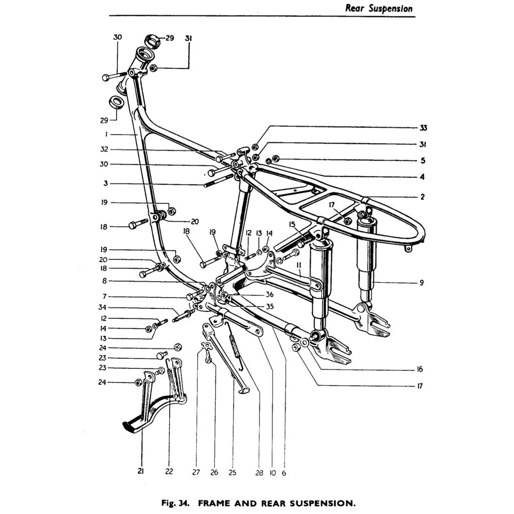 Triumph TIGER CUB T15-T20S Workshop INSTRUCTIONS Manual and Parts Book - page 6