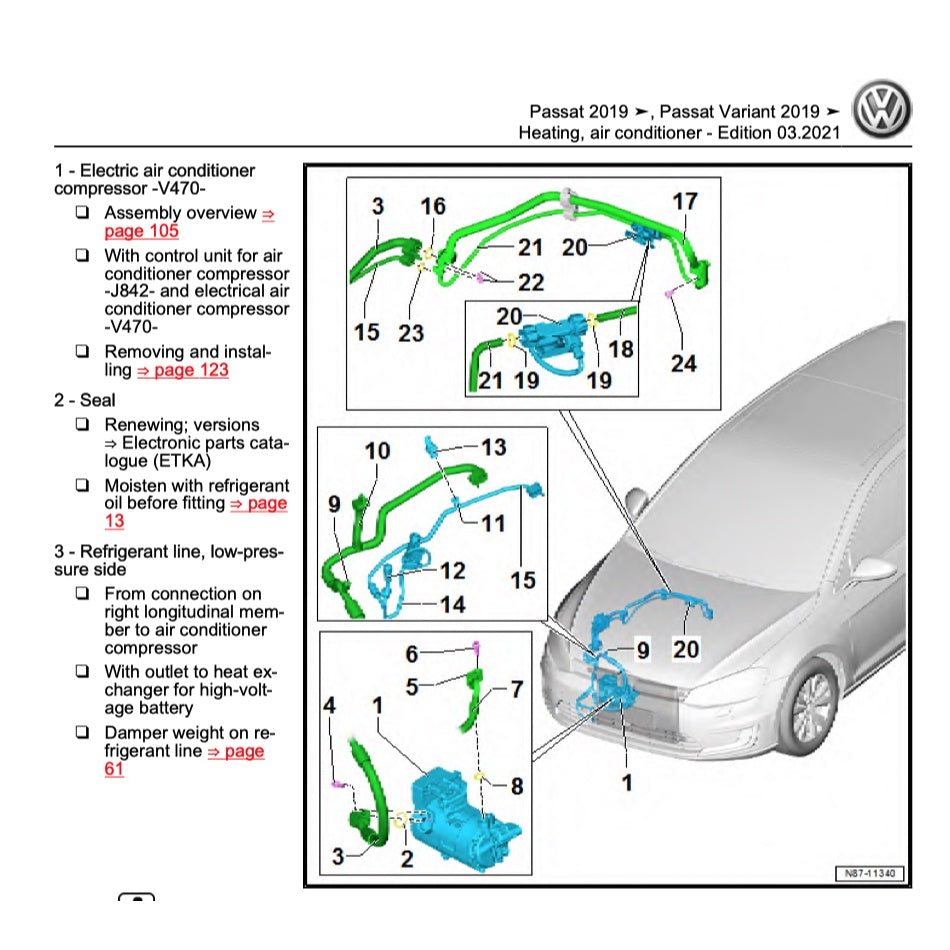 VW PASSAT B8 2015-2022 Full Manual Set – Repair & Maintenance Manual - page 3