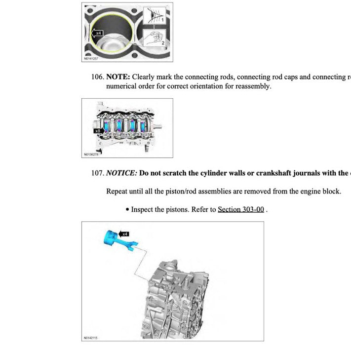 Ford KUGA MK2 C520 2013-2019 Full Manual Set – Repair & Maintenance Manual - ECOBOOST - page 3