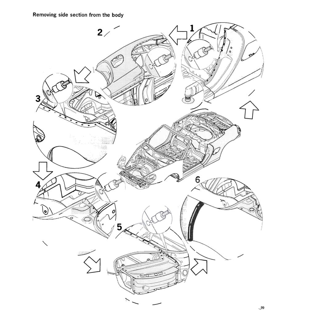 Porsche BOXSTER 986 1997-2004 Full Manual Set – Repair & Maintenance Manual and Spare Parts Catalog - page 5