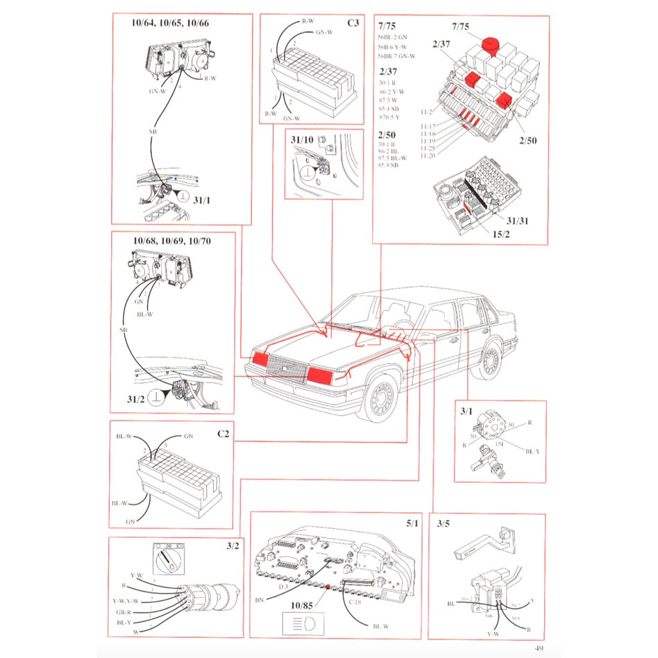Volvo 940/960 1990-1998 Full Manual Set – Repair & Maintenance Manual - page 4