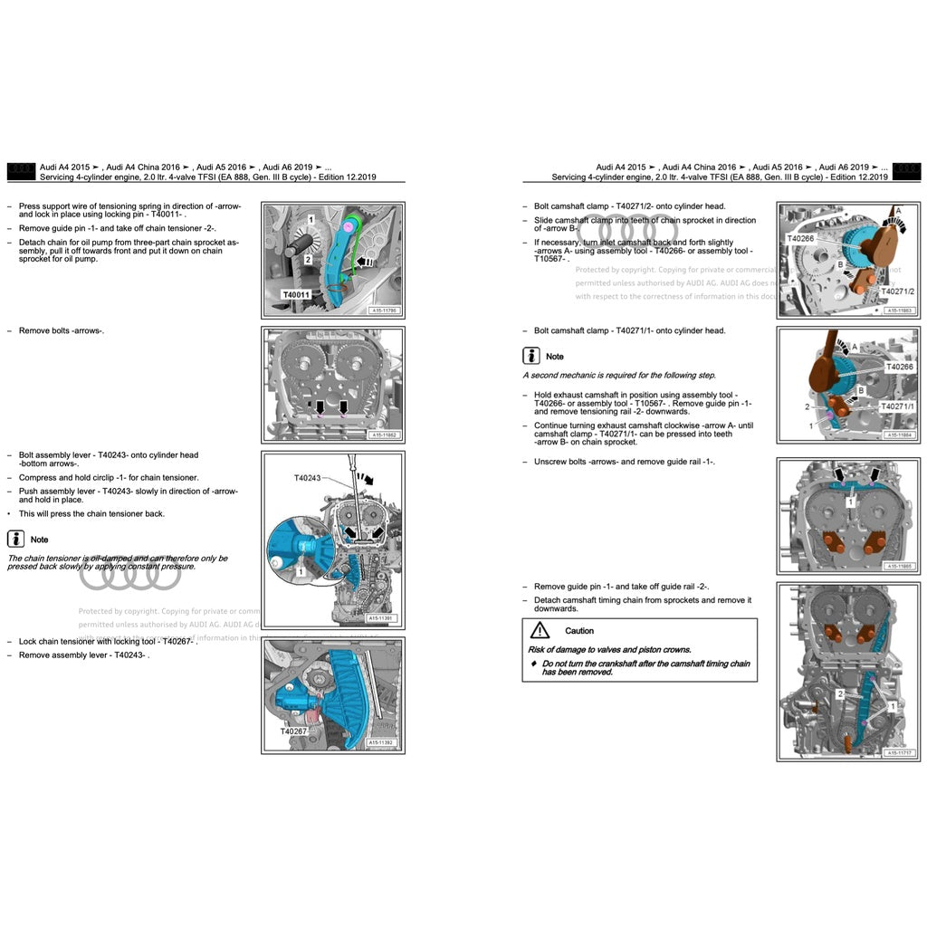 Audi A4 B9 2016-2024 Full Manual Set – Repair & Maintenance Manual - page 4
