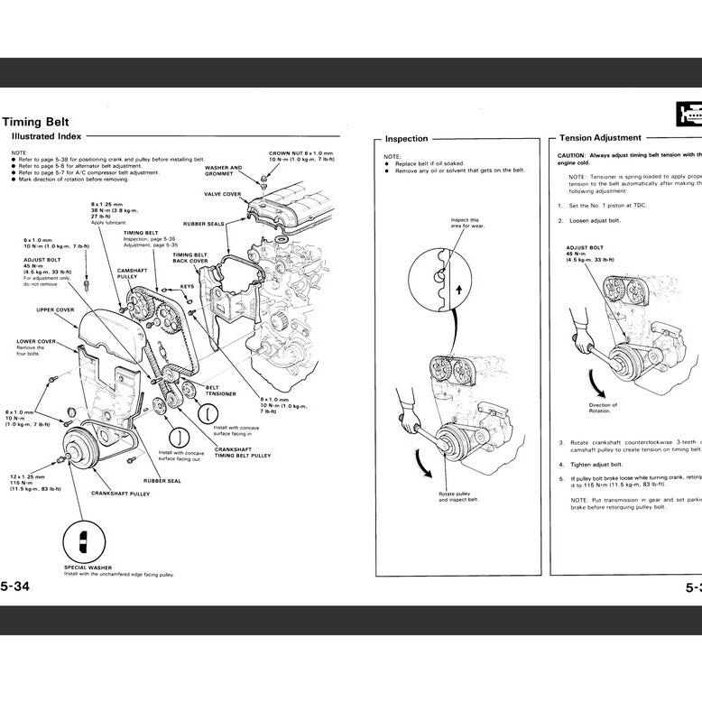 Honda CIVIC & CRX 4 ED/EE/EF/SH 1988-1991 Full Manual Set – Repair & Maintenance Manual - page 4