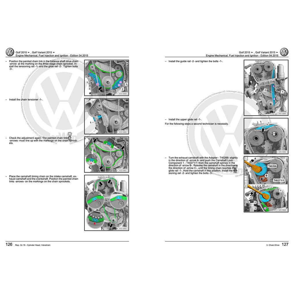 VW GOLF MK7 2013-2020 Full Manual Set – Service Repair Workshop Manual - page 4