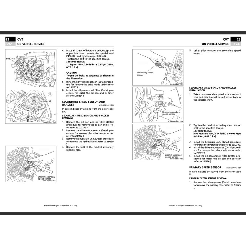 Proton EXORA BOLD FZ CPS/CFE 2009-2017 Full Manual Set – Repair & Maintenance Manual - page 3