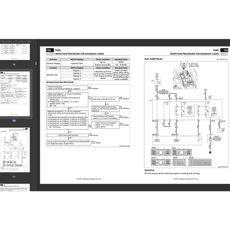 Proton SAGA FLX 2011-2016 Full Manual Set – Repair & Maintenance Manual - page 5