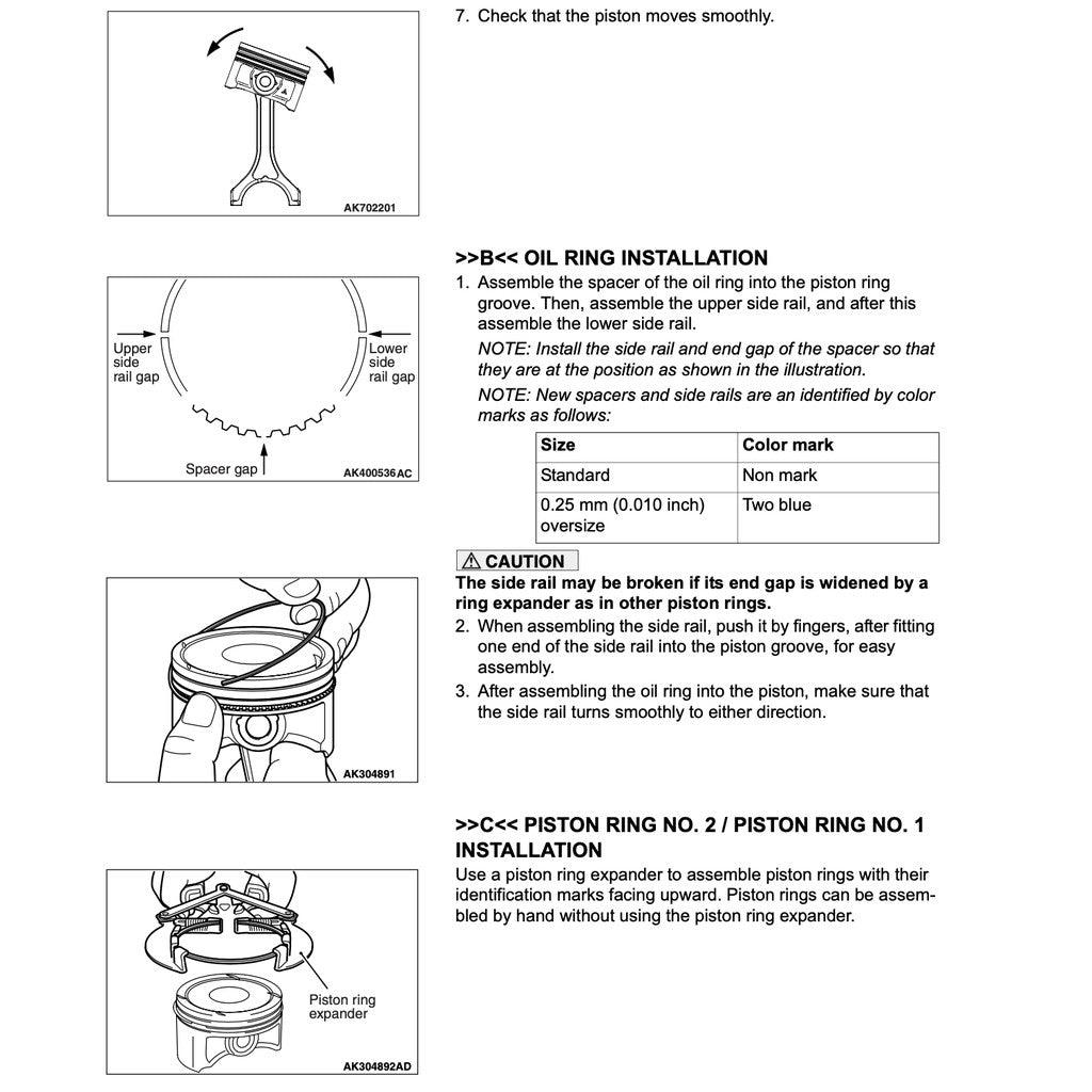 Mitsubishi LANCER EVO X 2008-2102 Full Manual Set – Repair & Maintenance Manual - page 6