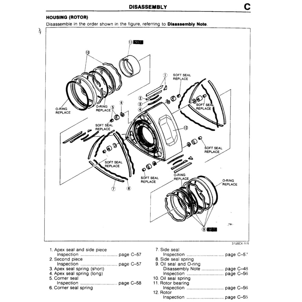 Mazda RX-7 FD 1993-1997 Full Manual Set – Repair & Maintenance Manual and Wiring Diagram and Electrical TROUBLESHOOTING Manual - page 5