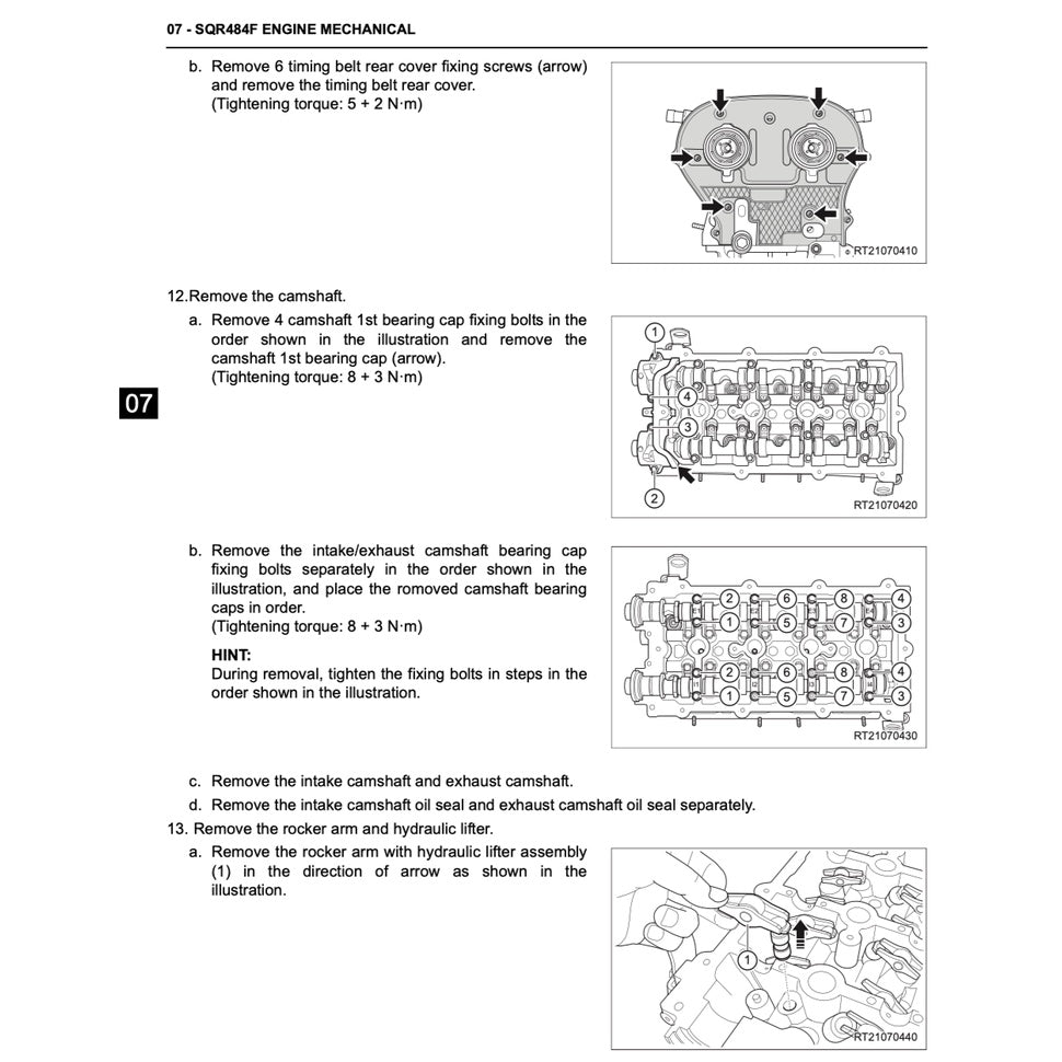 Chery TIGGO 5 T21 2014-2021 Full Manual Set – Repair & Maintenance Manual - page 4