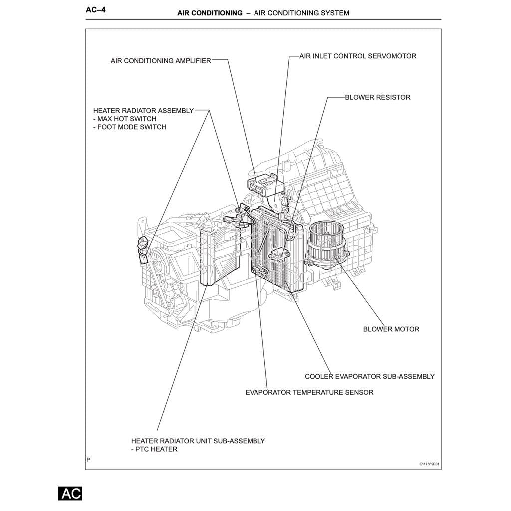 Toyota IST Scion XA NCP61 2004-2007 Full Manual Set – Repair & Maintenance Manual - page 4