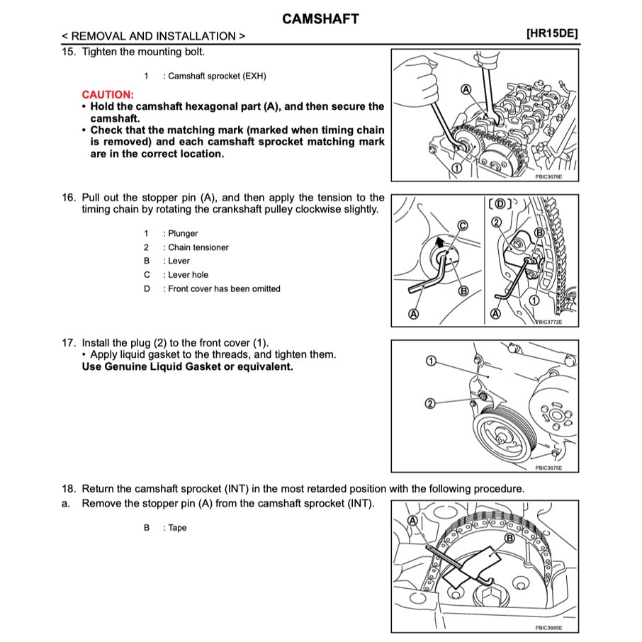 Nissan ALMERA N17 2011-2018 Full Manual Set – Repair & Maintenance Manual - page 5