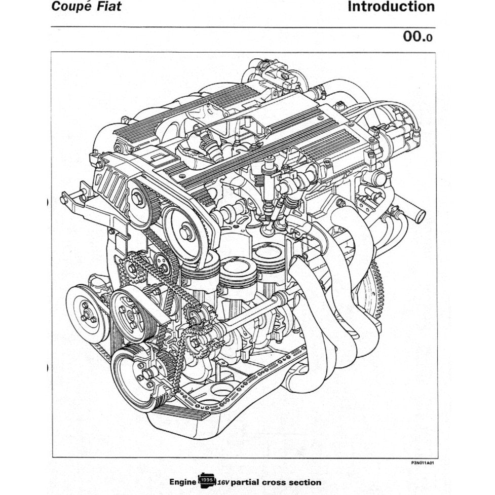COUPE Fiat COUPE 175 1993-2000 Full Manual Set – Repair & Maintenance Manual and OWNER's Handbook - page 2
