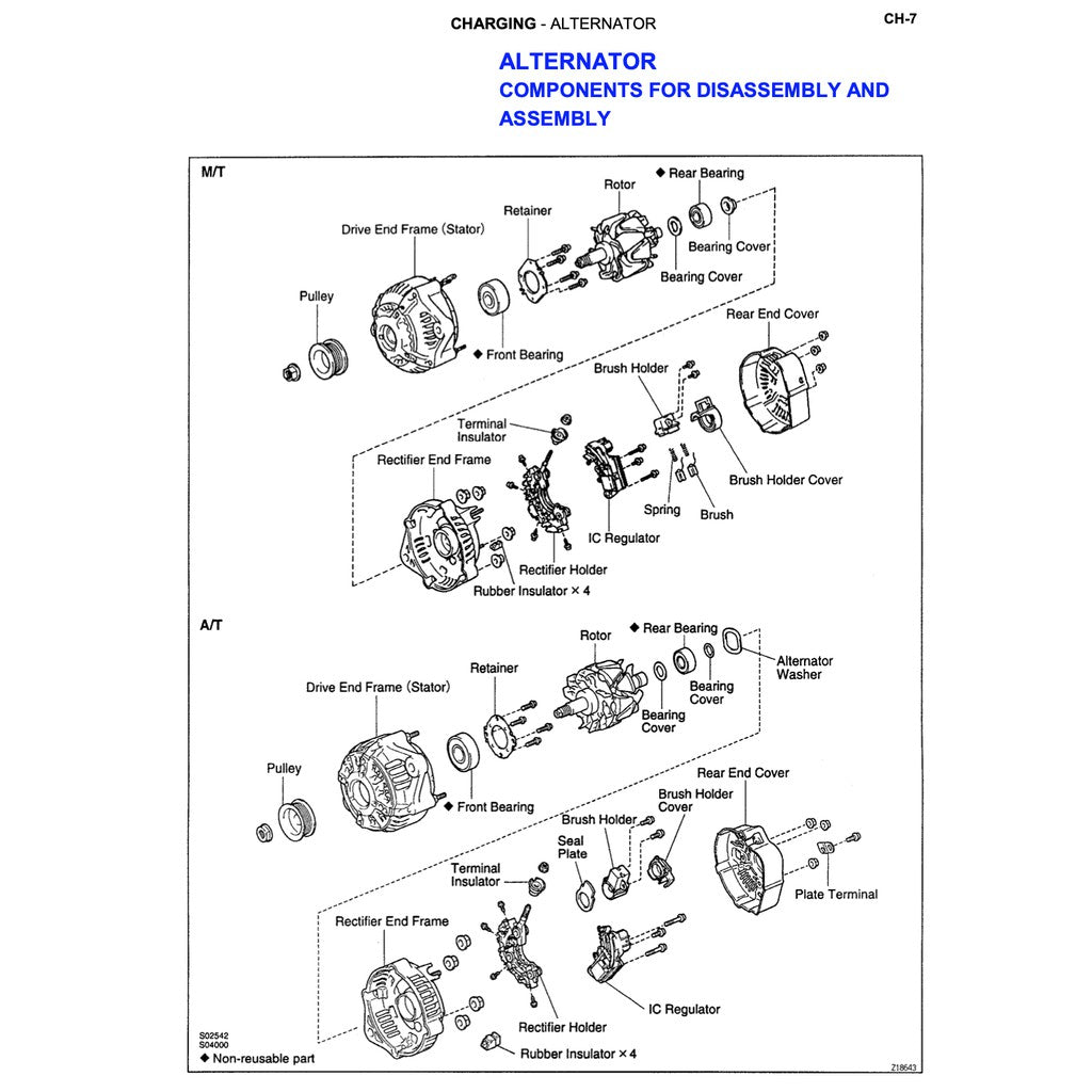 Toyota HILUX "SR" N140/150/160/170/190 1997-2005 Full Manual Set – Repair & Maintenance Manual - page 4