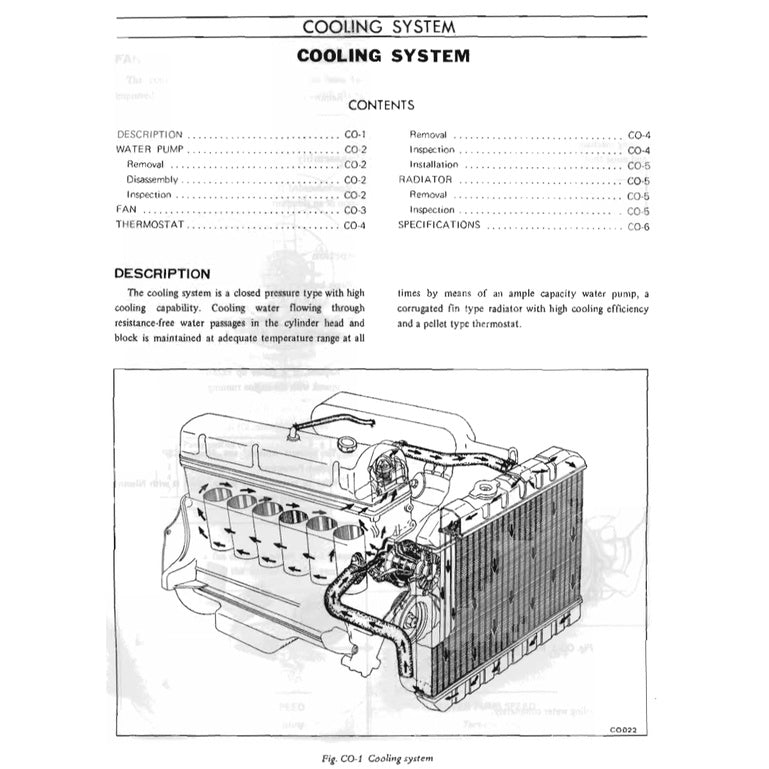 Datsun 240Z S30 1969-1973 Full Manual Set – Repair & Maintenance Manual and Spare Parts Catalog - page 5