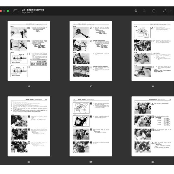 [CLASSIC] Toyota "4M" Engine 1977-1986 Full Manual Set – Repair Manual - page 5