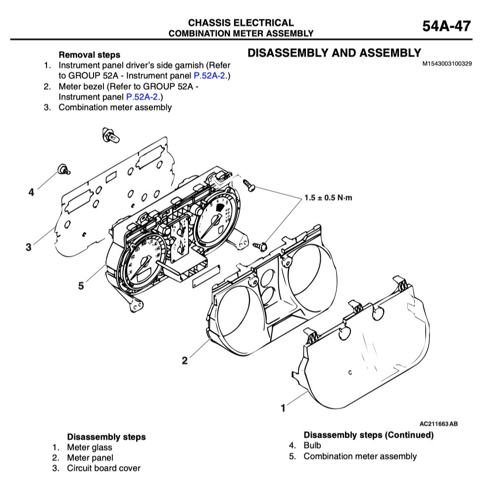 Mitsubishi OUTLANDER I CU / AIRTREK 2003-2006 Full Manual Set – Repair & Maintenance Manual - page 7