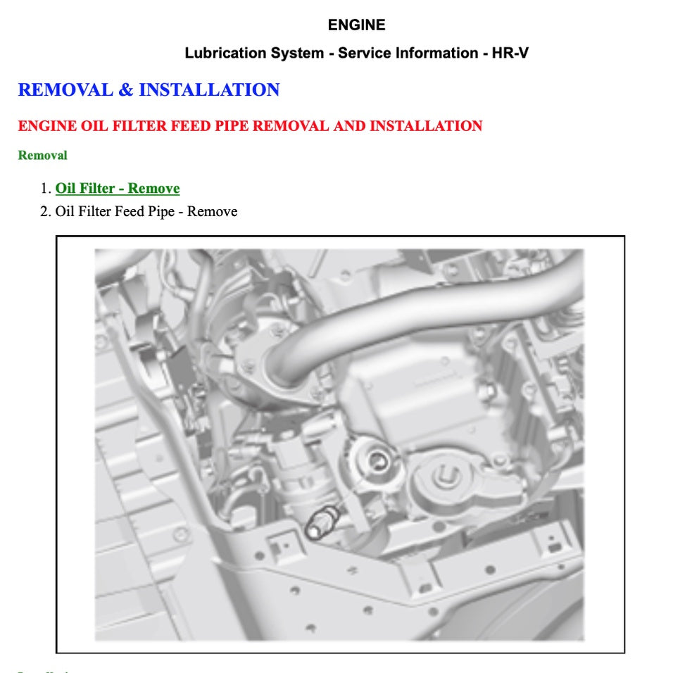 HRV Honda HR-V RU 2013-2021 Full Manual Set – Repair & Maintenance Manual - page 4