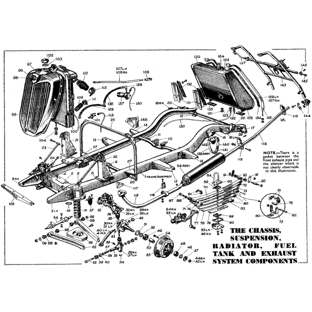 MG MIDGET Service Manual TD/TF 1936-1955 - page 4