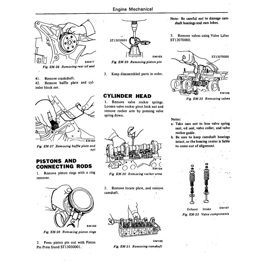 Datsun PICKUP 620 1972-1979 Full Manual Set – Repair & Maintenance Manual - page 3