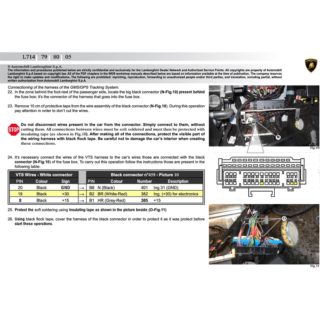 Lamborghini GALLARDO LP560 2008-2013 Full Manual Set – Repair & Maintenance Manual - page 3