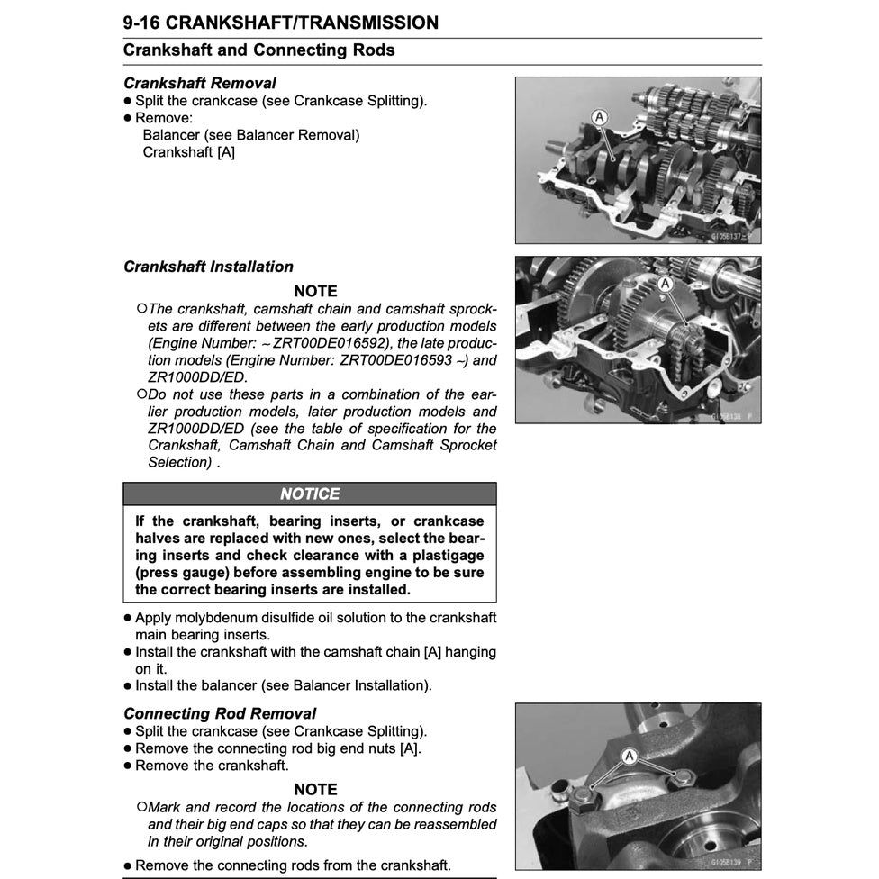 Kawasaki Z1000 2010-2013 Full Manual Set – Repair & Maintenance Manual and User Handbook - page 7