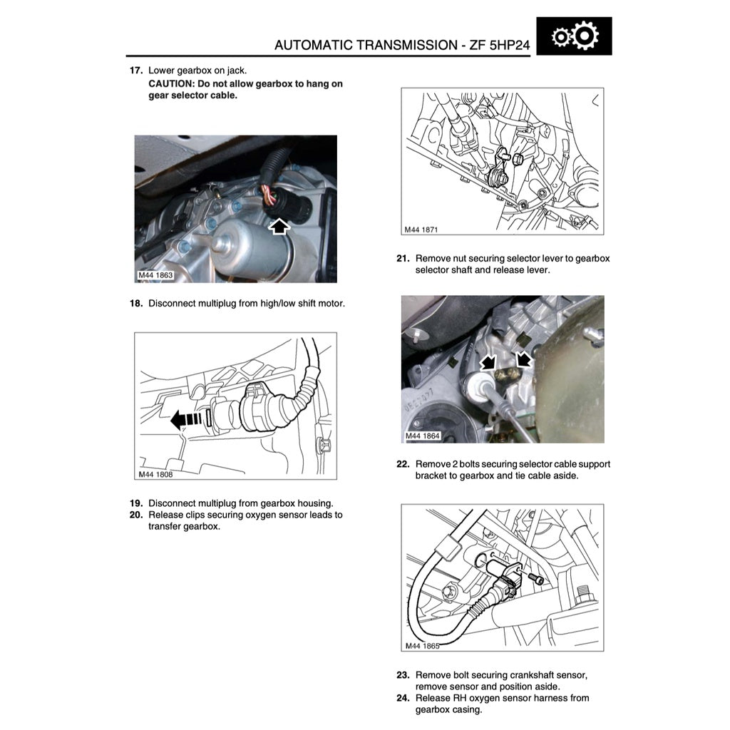 RANGE Rover L322 2001-2012 Full Manual Set – Repair & Maintenance Manual - page 6