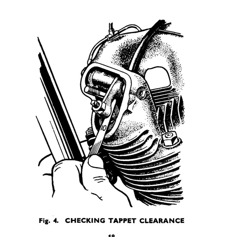 Triumph TIGER CUB T15-T20S Workshop INSTRUCTIONS Manual and Parts Book - page 9