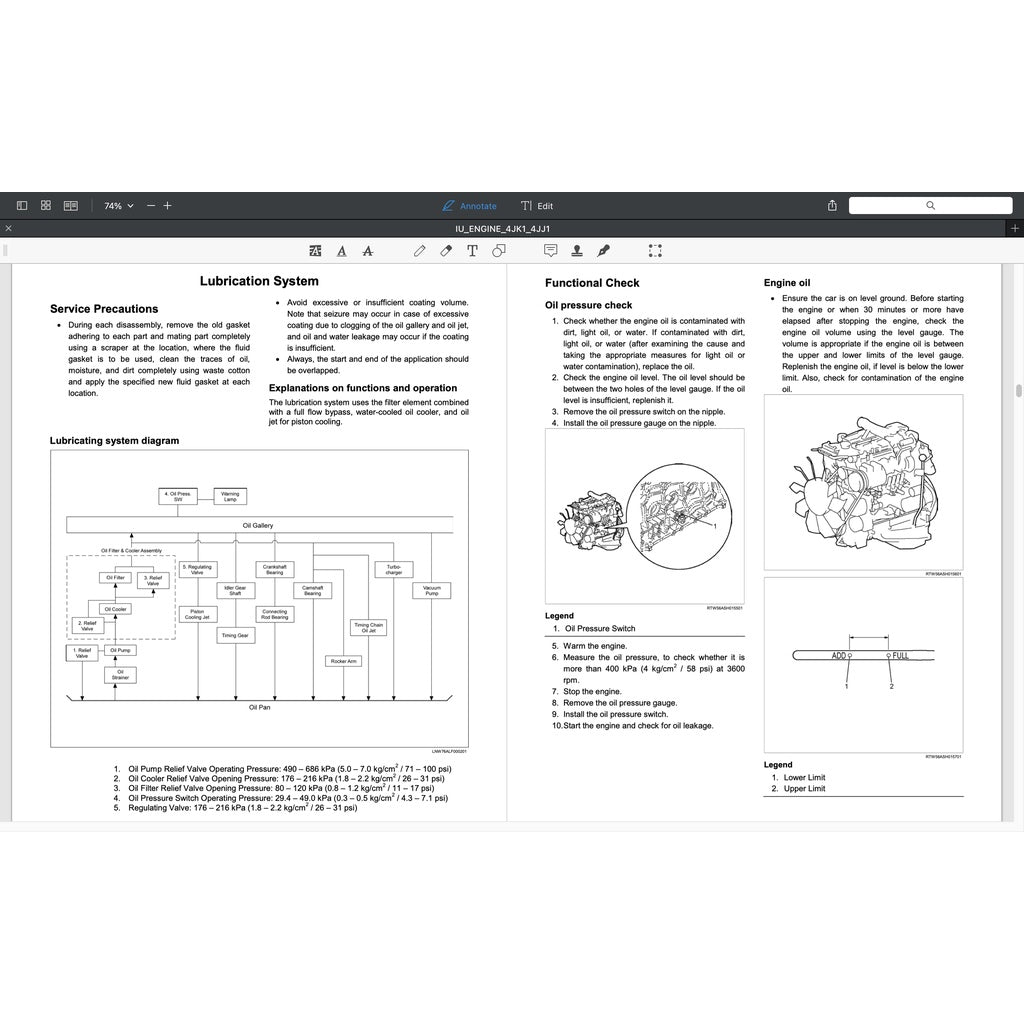 Isuzu Engine 4JK1 Workshop Repair Manual- Isuzu D-MAX - page 5