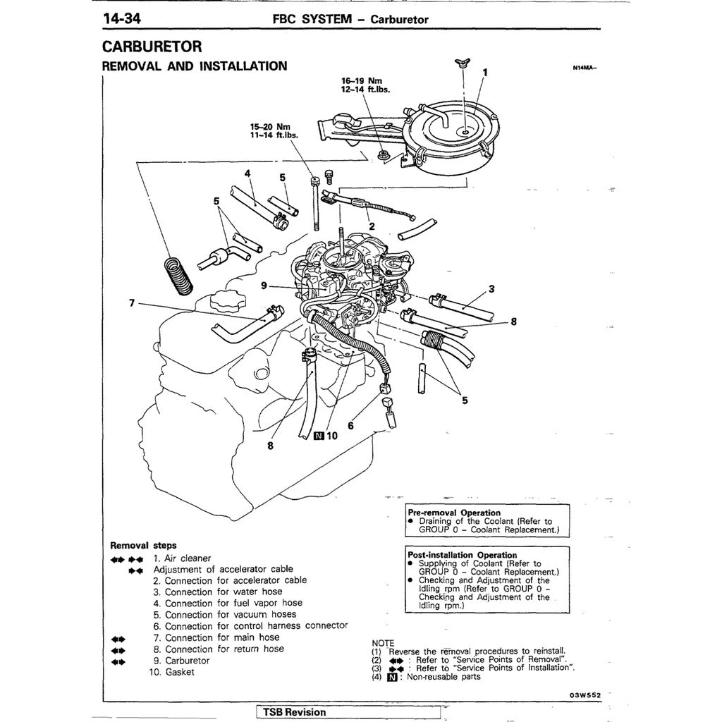 Mitsubishi PAJERO L040 1982-1991 Full Manual Set – Repair & Maintenance Manual - page 4