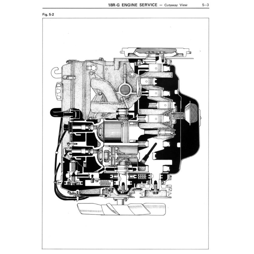 Toyota Engine 18R /18R-C/ 18R-G Workshop Repair Manual - page 6