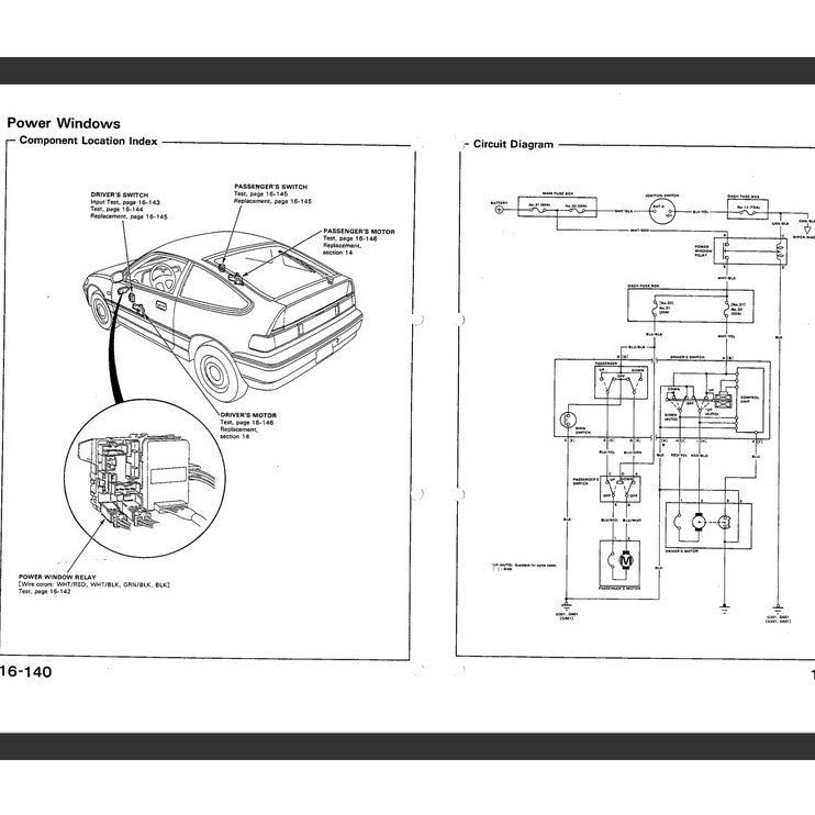 Honda CIVIC & CRX 4 ED/EE/EF/SH 1988-1991 Full Manual Set – Repair & Maintenance Manual - page 5