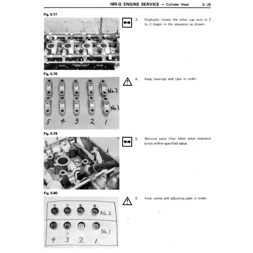 Toyota Engine 18R /18R-C/ 18R-G Workshop Repair Manual - page 7