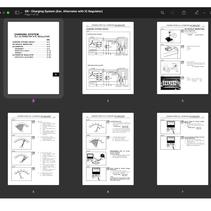 [CLASSIC] Toyota "4M" Engine 1977-1986 Full Manual Set – Repair Manual - page 6