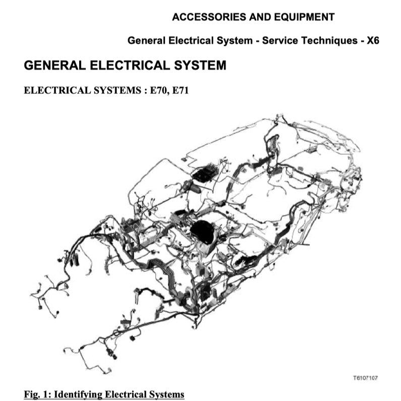 BMW X6 E71 2008-2014 Full Manual Set – Repair & Maintenance Manual - page 8
