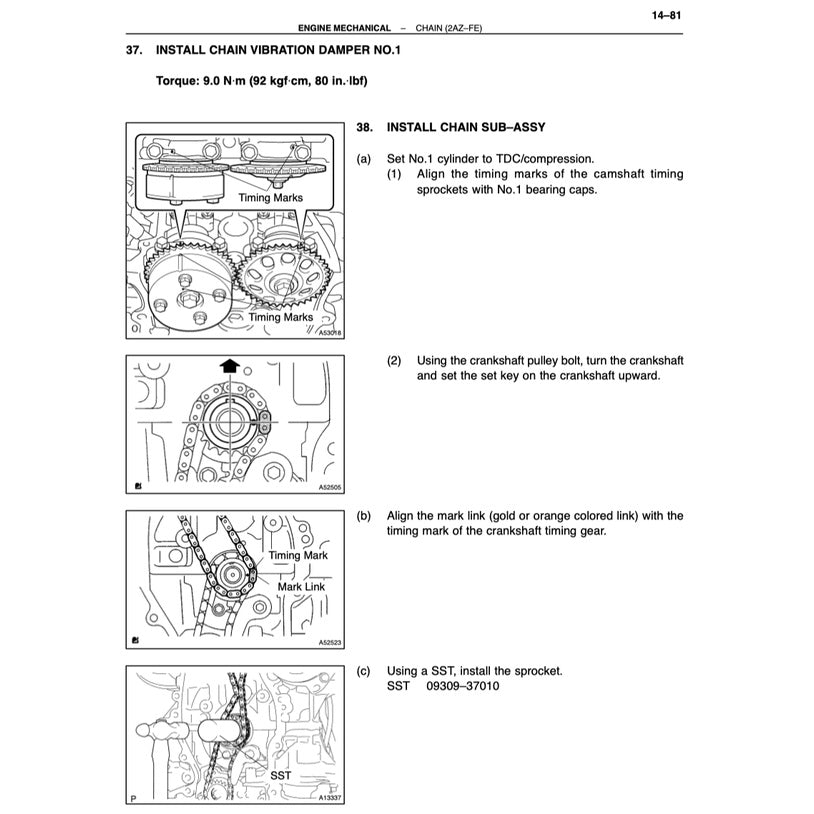 Toyota CAMRY ACV30 MCV30 2002-2006 Full Manual Set – Service WORKBOOK Workshop Manual - page 2