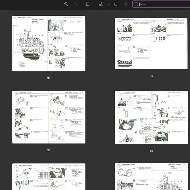 [CLASSIC] Toyota "F" Series Engine 1975-1988 Full Manual Set – Repair Manual - page 4