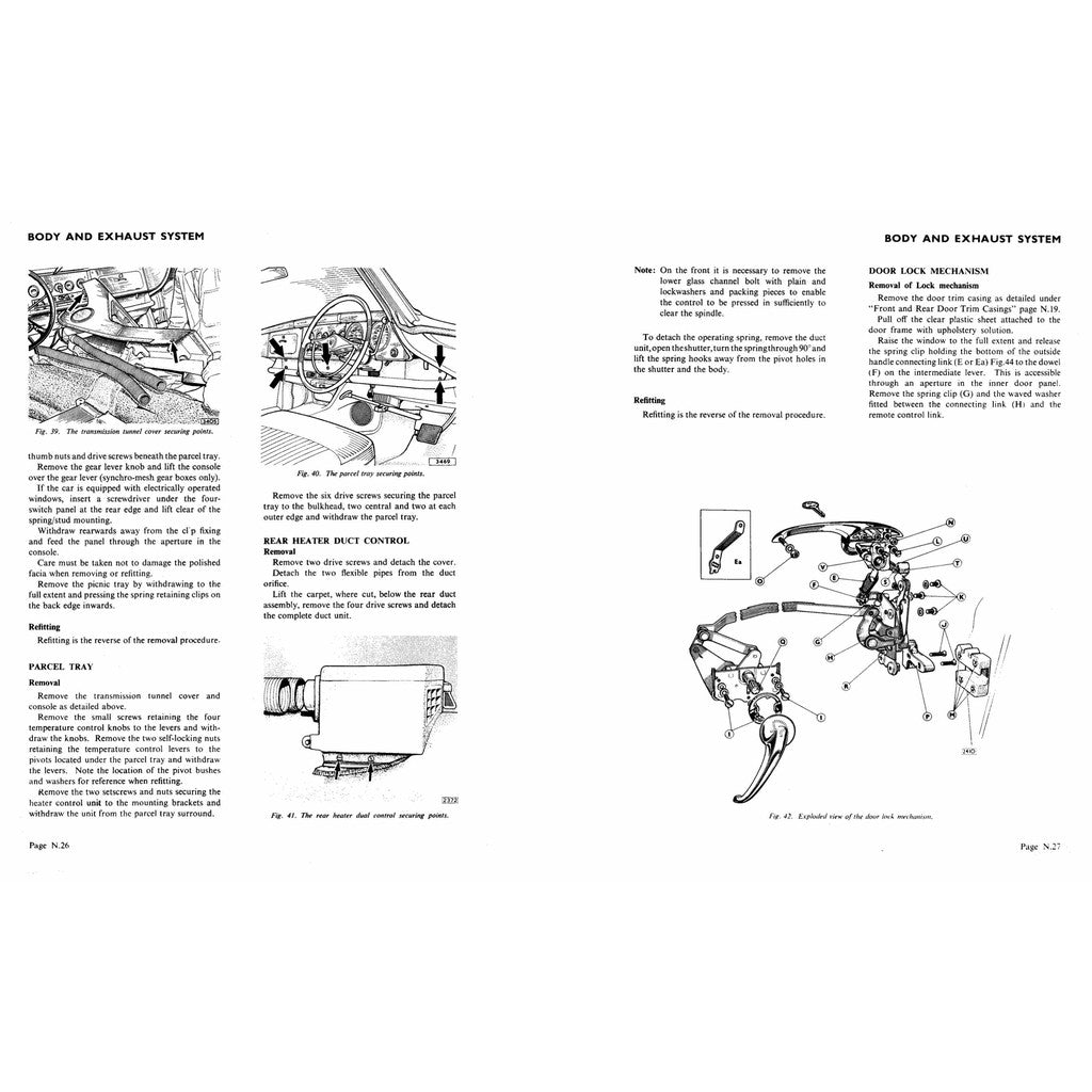 Jaguar MKX10 1961-1970 Full Manual Set – Workshop Repair Service OPERATIONS Manual - page 5