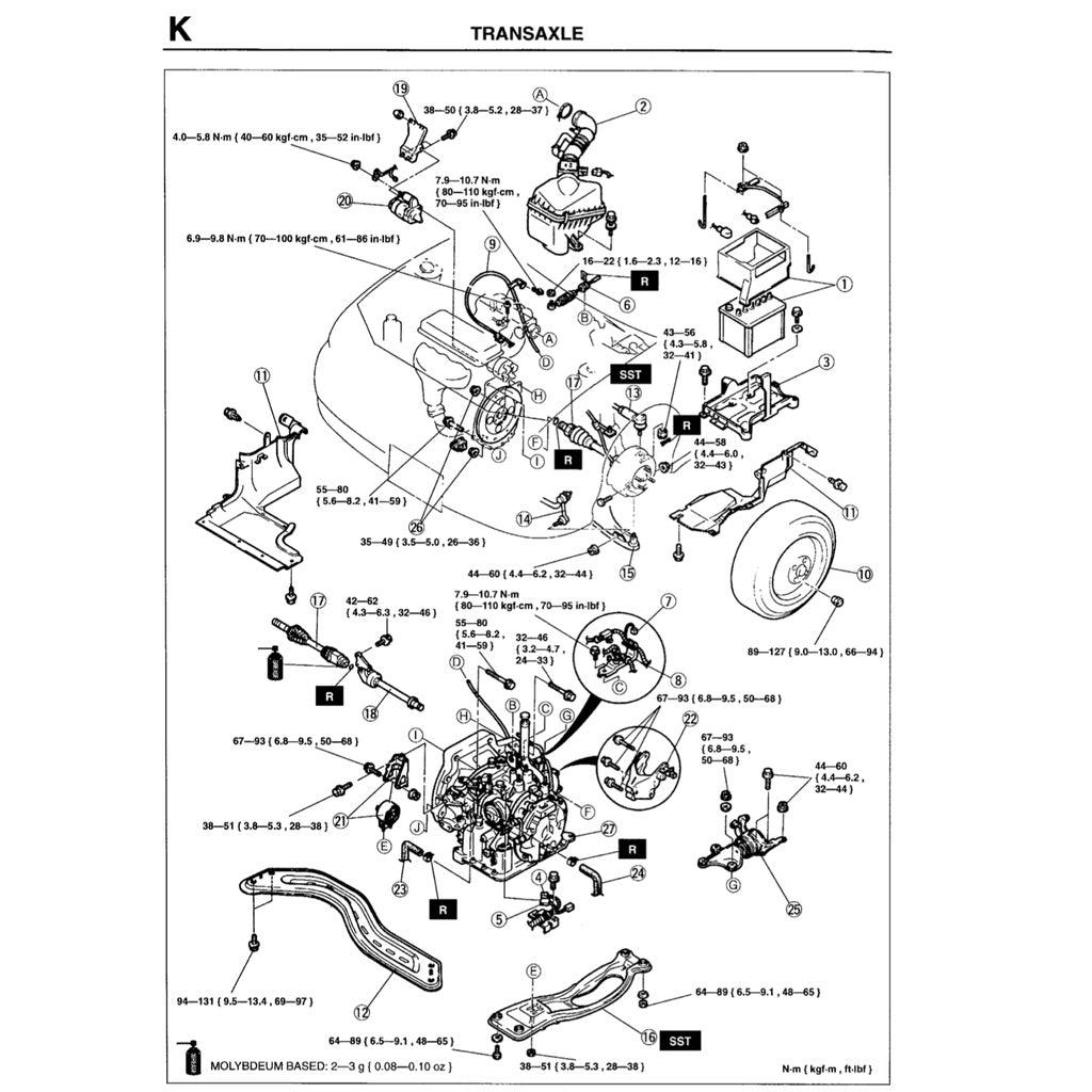 Mazda 323 FAMILIA / PROTEGE BH 1994-1998 Full Manual Set – Repair & Maintenance Manual - page 4