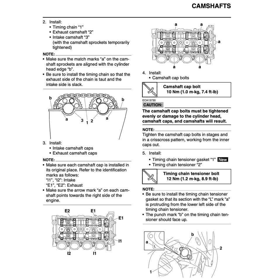 Yamaha YZF-R6 2008-2015 Full Manual Set – Repair & Maintenance Manual and Spare Parts Catalog and User Handbook - page 5