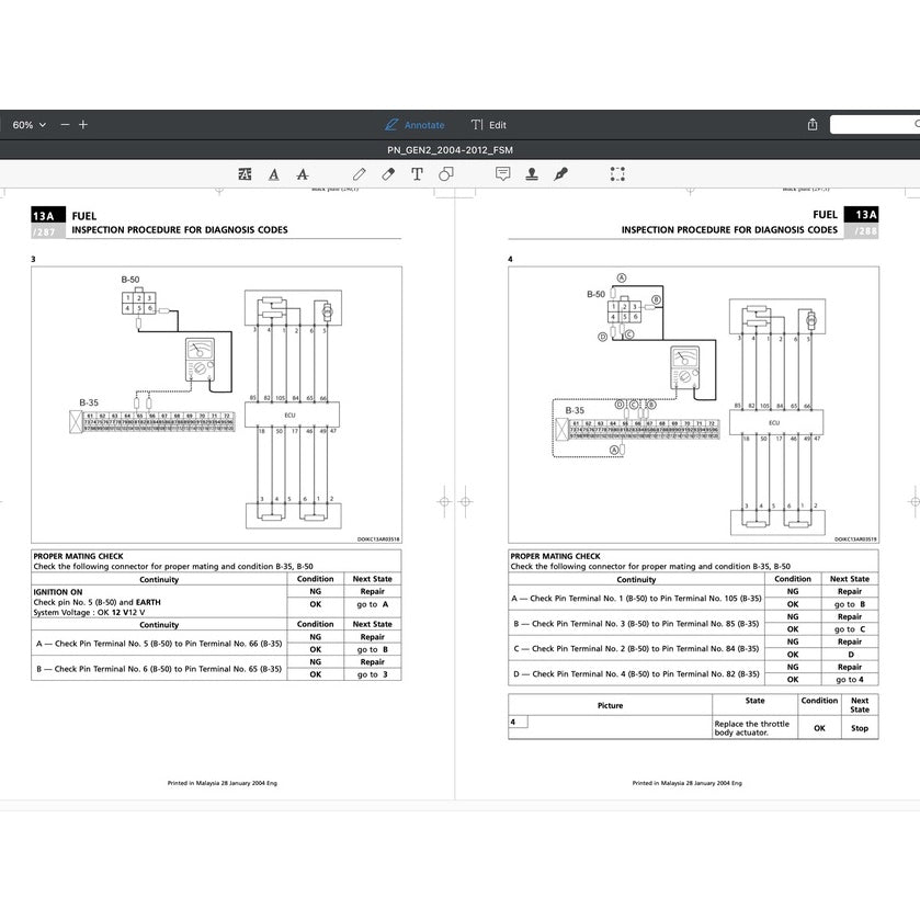 Proton GEN2 2004-2012 Full Manual Set – Repair & Maintenance Manual - page 5