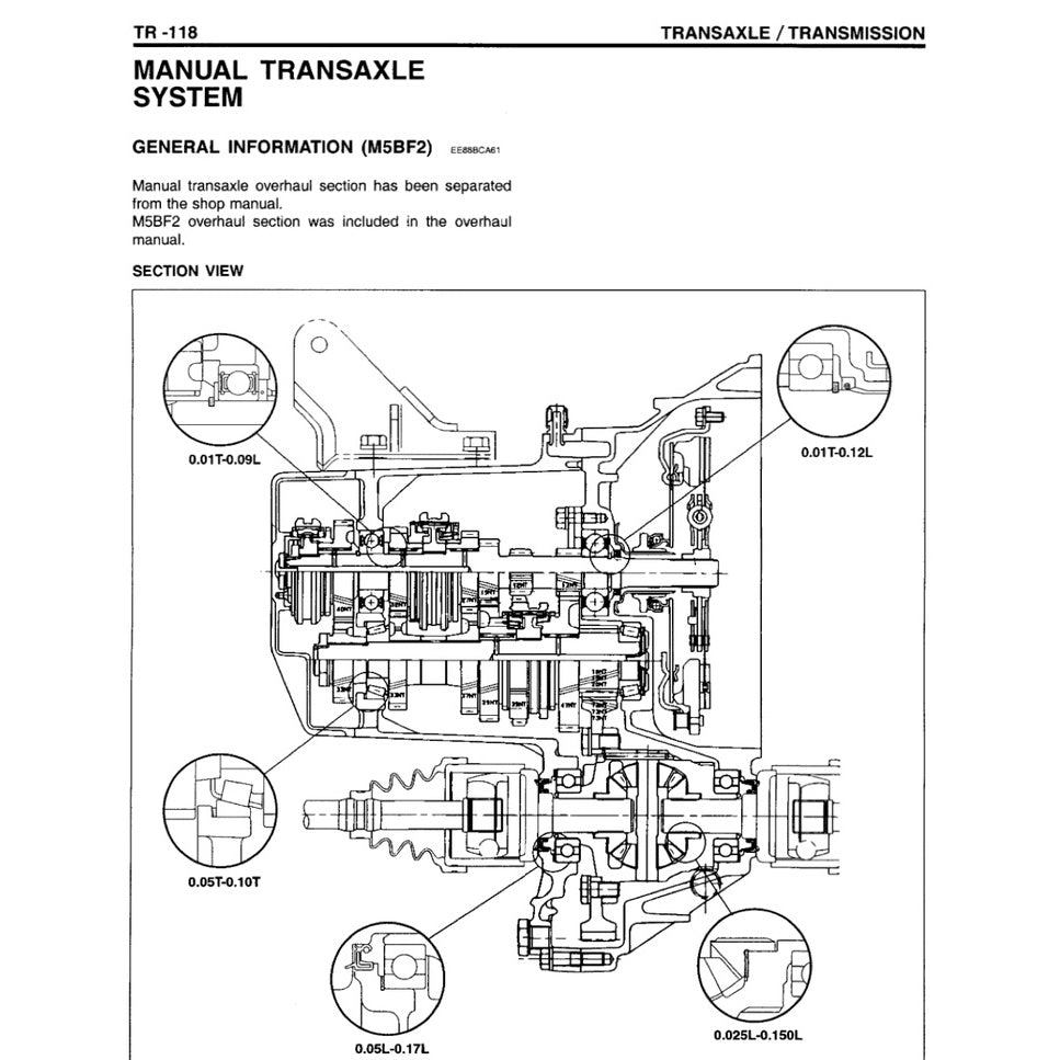 INOKOM / Hyundai ATOS PRIME 2003-2014 Full Manual Set – Repair & Maintenance Manual - page 5