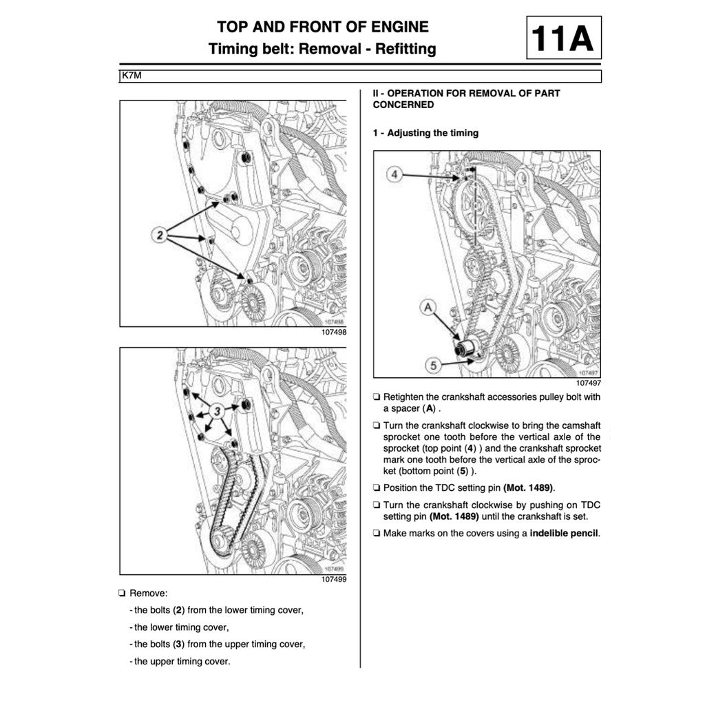 Renault KANGOO II X61 FC/FW 2007-2021 Full Manual Set – Repair & Maintenance Manual - page 4