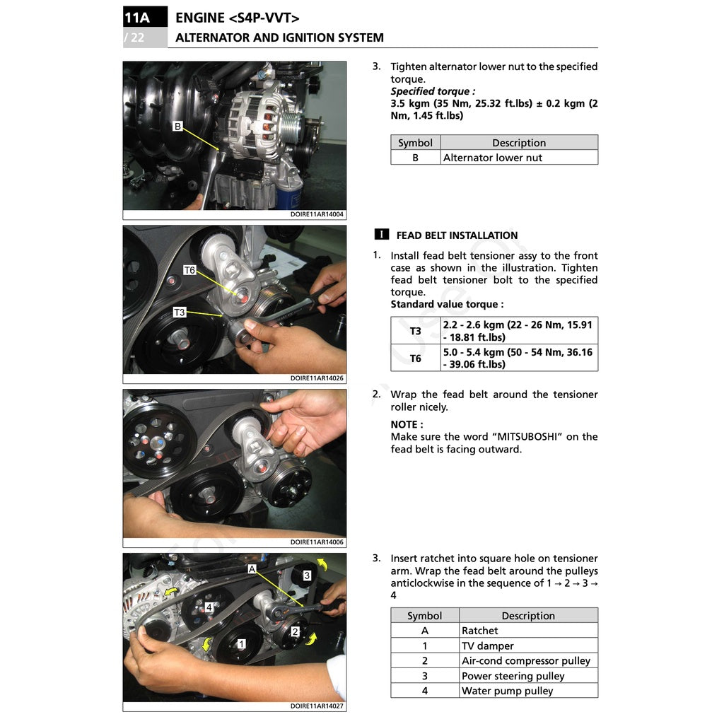 Proton VVT NFE Full Manual Set – Engine 1.3L-1.6L Repair & Maintenance Manual and Engine SYSTEMS Wiring Diagram / IRIZ / PERSONA / SAGA - page 3