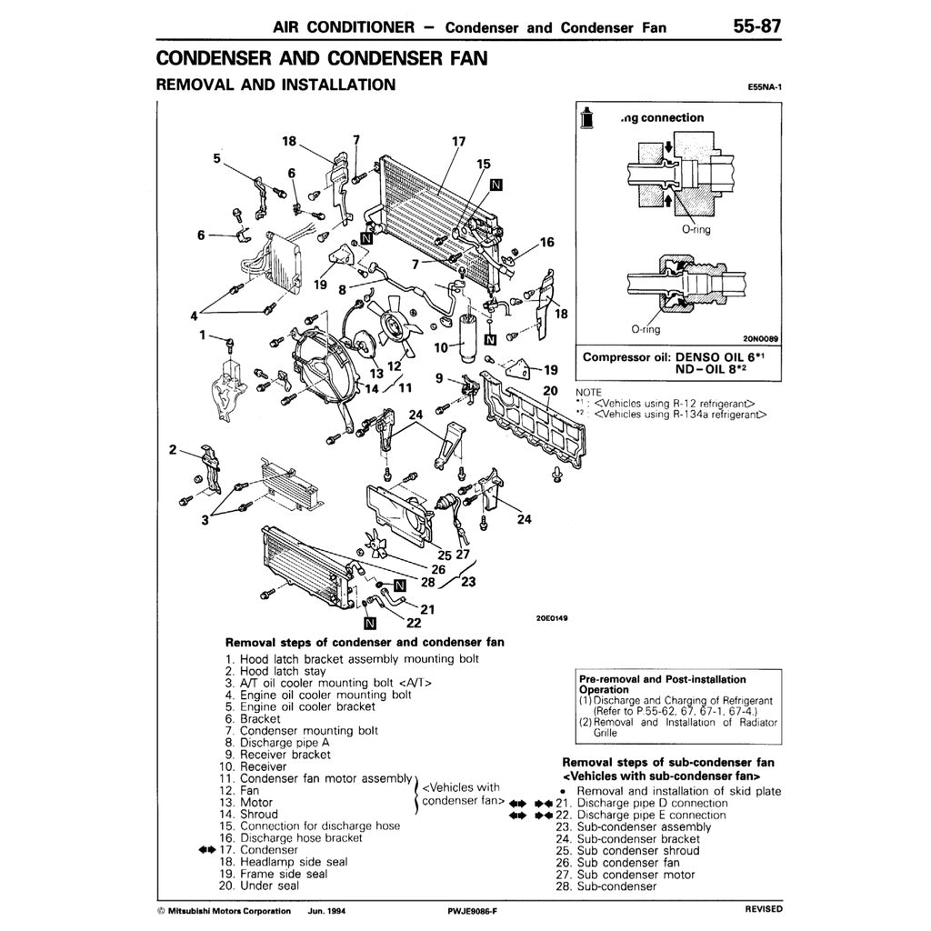 Mitsubishi PAJERO II V20 1991-1999 Full Manual Set – Repair & Maintenance Manual - page 3
