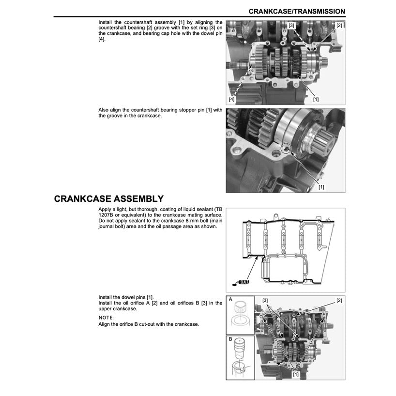 Honda CBR600RR 2013-2019 Full Manual Set – Repair & Maintenance Manual and Spare Parts Catalog and User Handbook - page 6