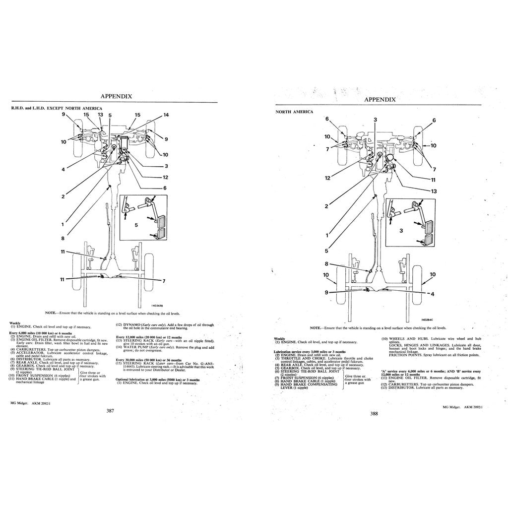 [CLASSIC] MG MIDGET/ SPRITE MKII, MKIII, MKIV Full Manual Set – Repair & Maintenance Manual - page 2