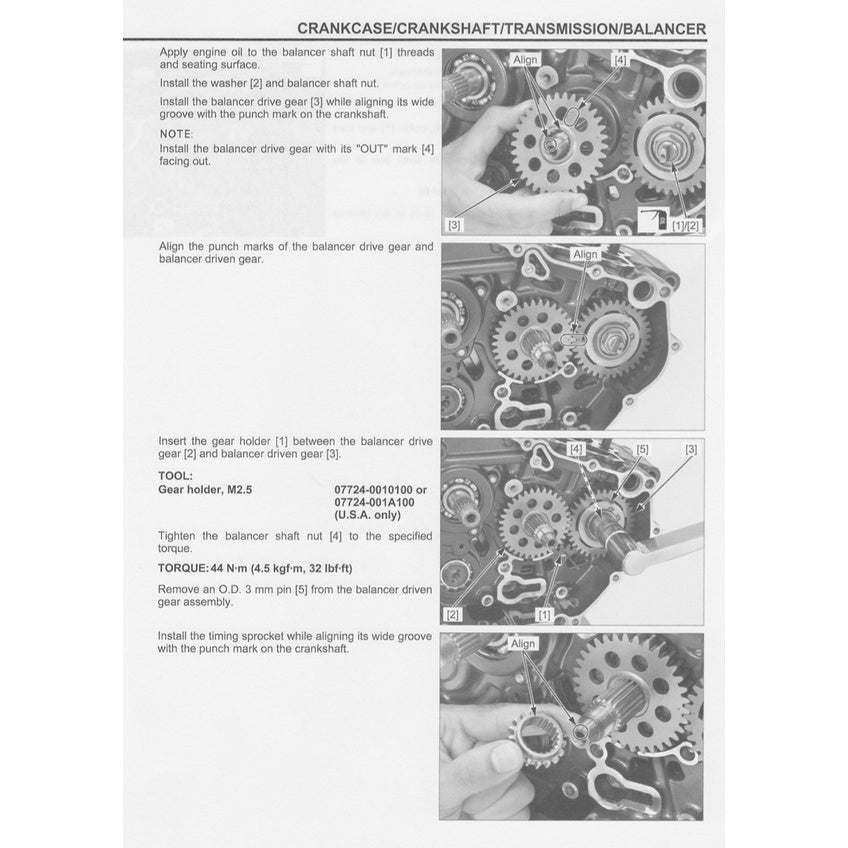 Honda CBR 250 R 2011-2021 Full Manual Set – Repair & Maintenance Manual and Spare Parts Catalog and User Handbook / CBR250R - page 5